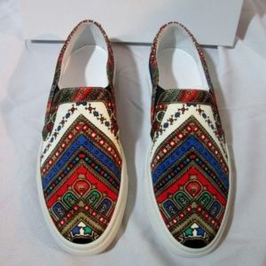 NEW Womens GIVENCHY TRAINERS FOULARD SILK Sneaker